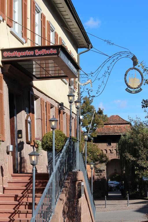 Hotel Klosterpost マウルブロン エクステリア 写真